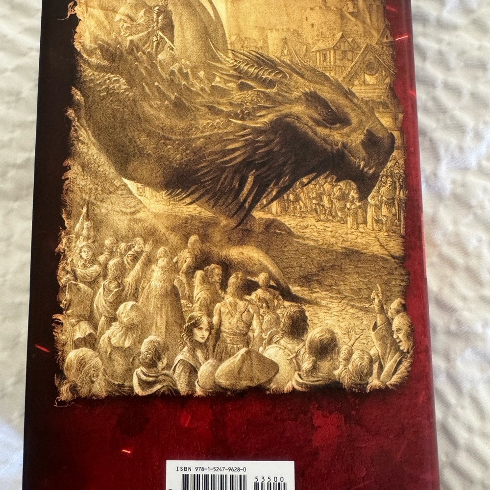 Fire and Blood Hardcover Book - Picture 2 of 5